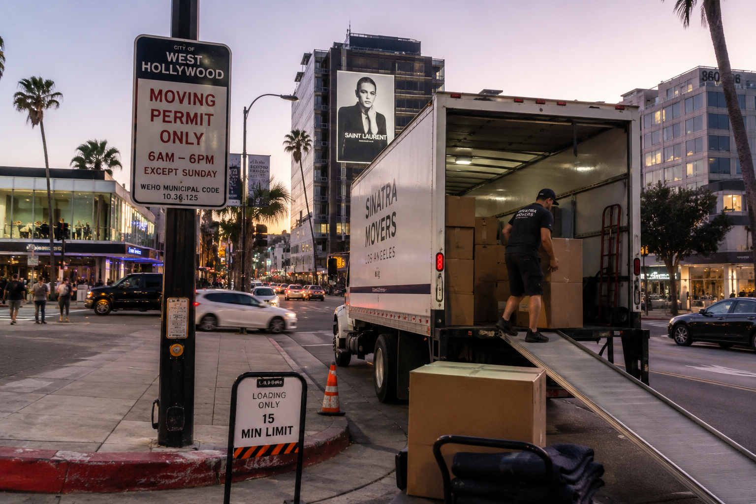 West Hollywood moving services