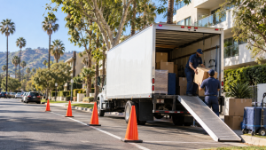 moving truck parking permit Sherman Oaks