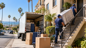 walk-up apartment movers Long Beach